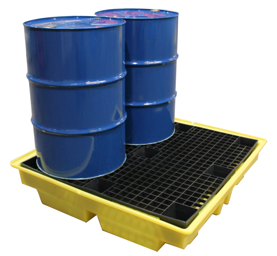 BP4L_4 DRUM LOW PROFILE SPILL FLOOR Zeebest Plastics